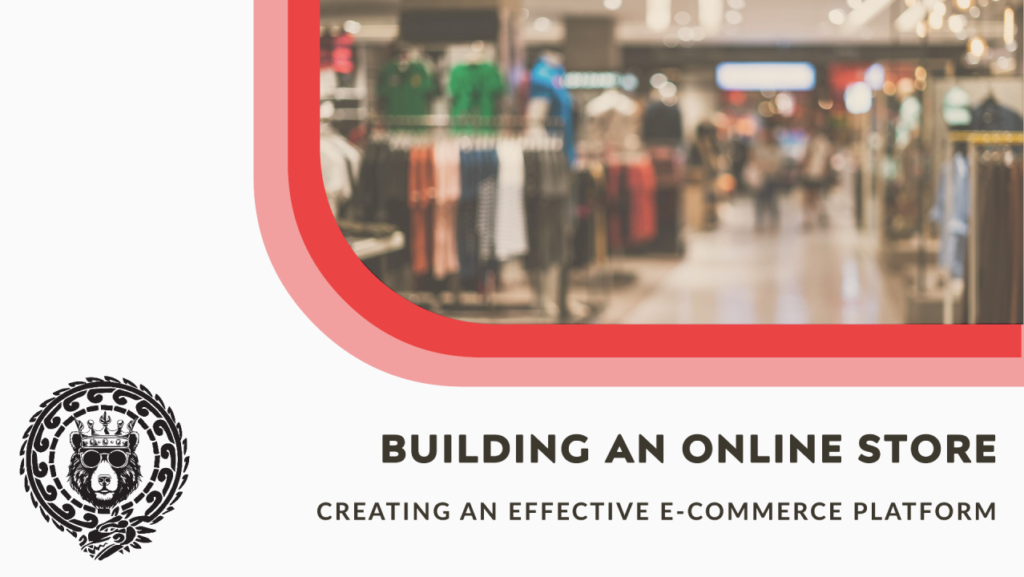 Building an online store
